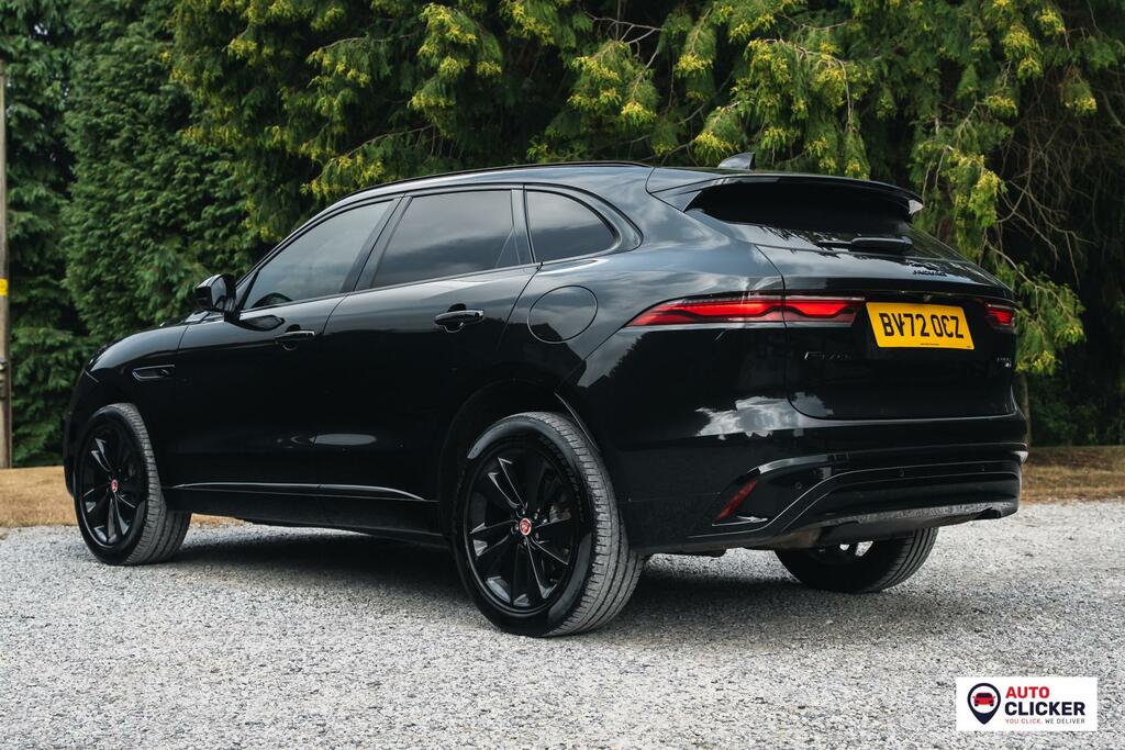 Jaguar F-Pace 2.0 D200 R-dynamic Se Black Awd 2023 Red #8