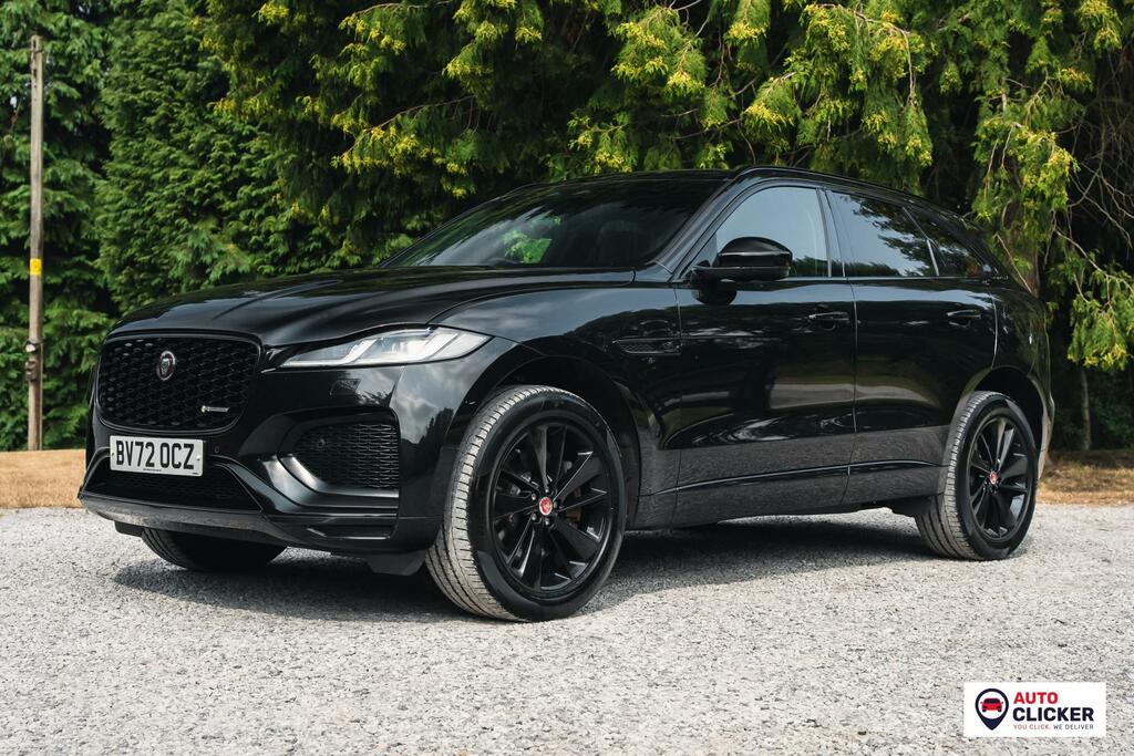 Jaguar F-Pace 2.0 D200 R-dynamic Se Black Awd 2023 Red #10