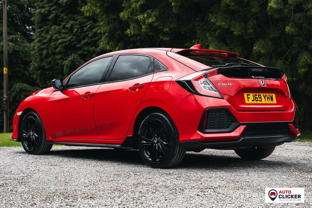 Honda Civic Sport Line Red #3