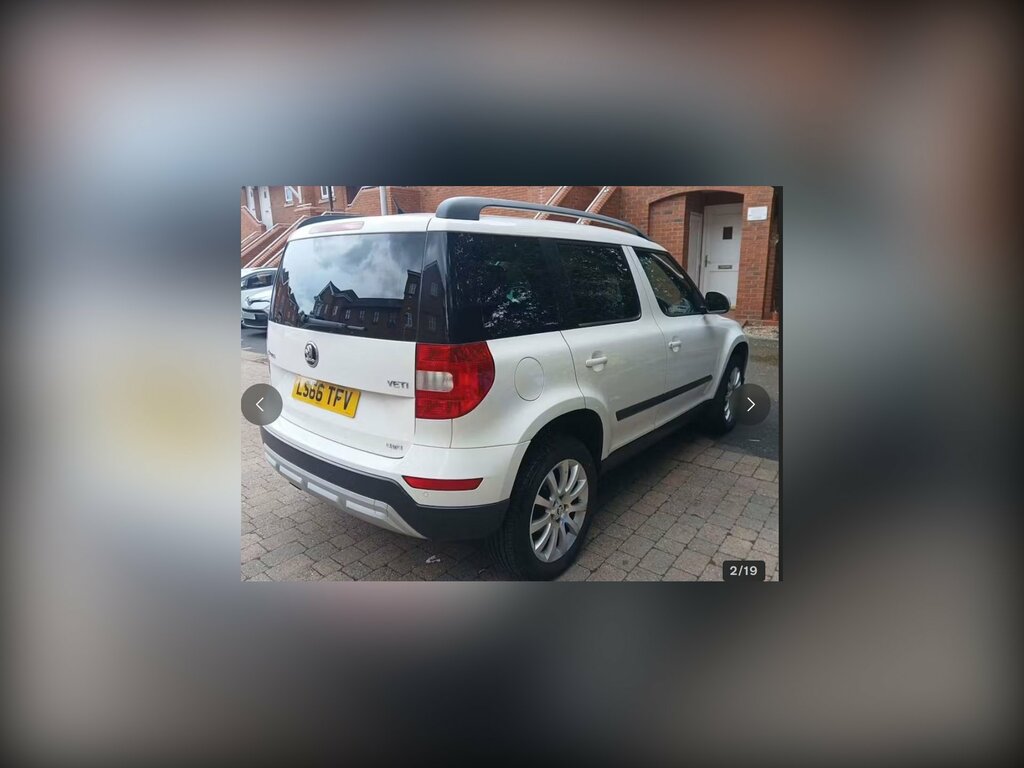 Skoda Yeti 2.0 Tdi Se Outdoor 4Wd Euro 6 S White #2