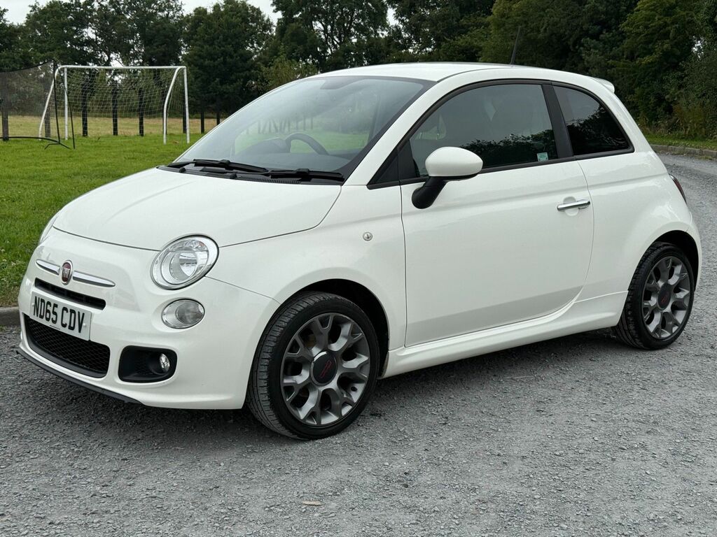Fiat 500 2015 1.2 S Hatchback Euro 6 Ss White