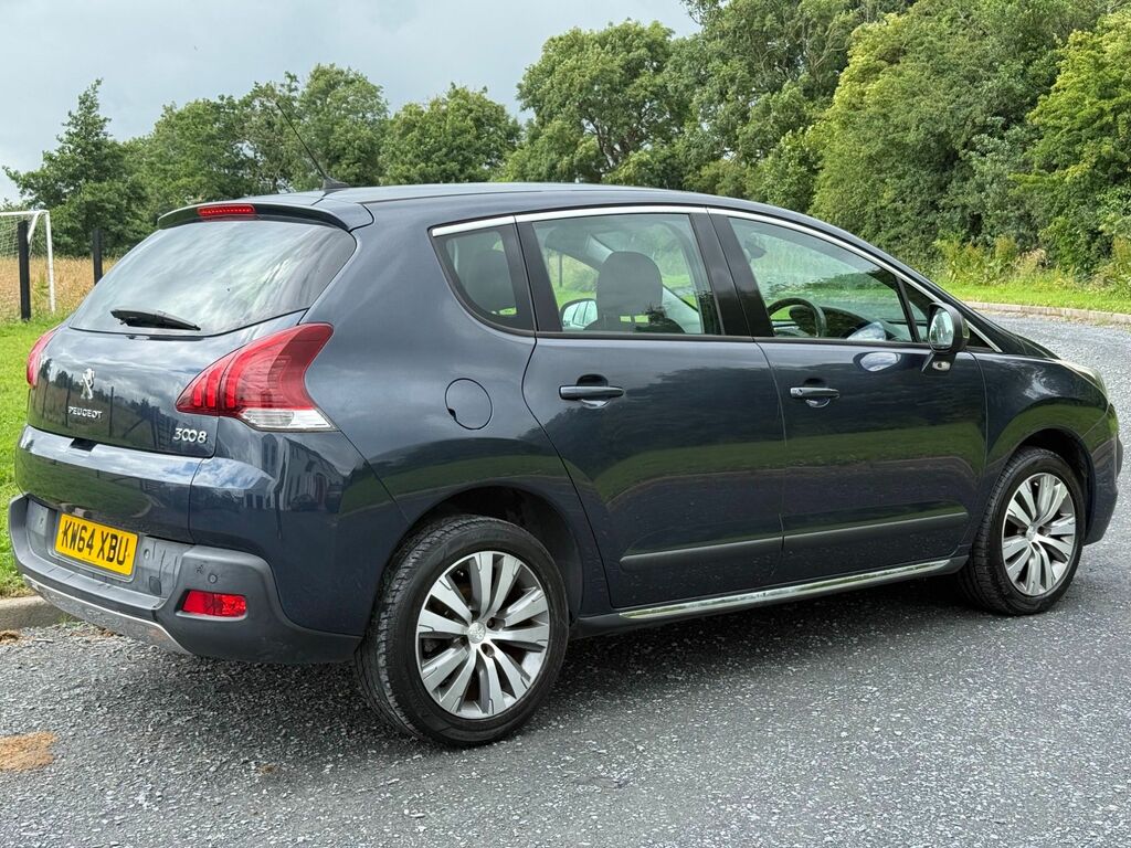 Peugeot 3008 2015 1.6 Hdi Active Suv Euro 5 Blue #3