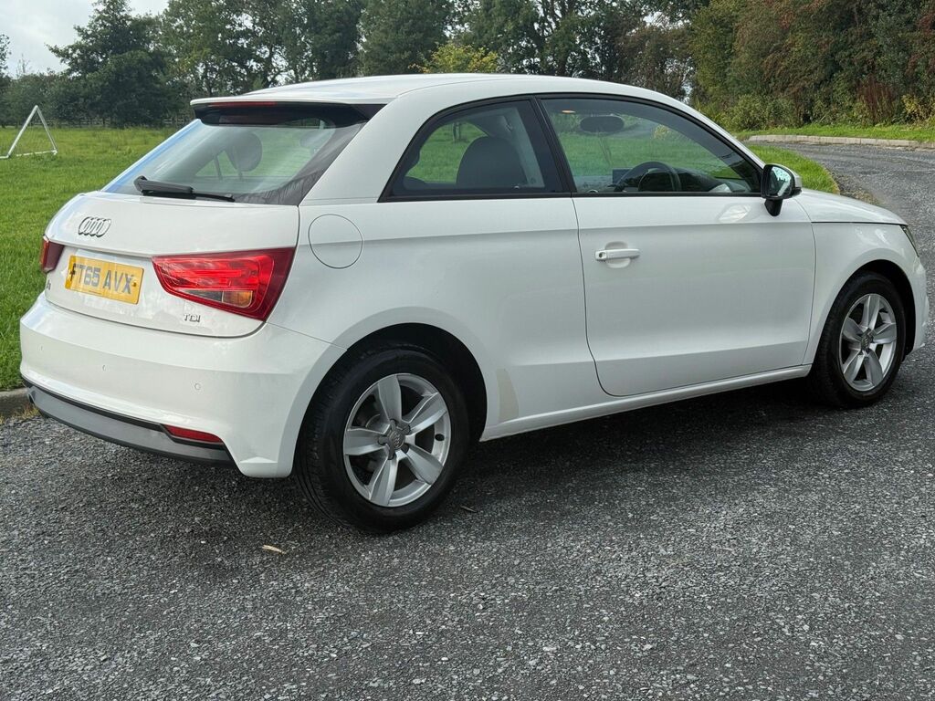 Audi A1 2016 1.6 Tdi Se Hatchback Euro 6 FT65AVX White #3