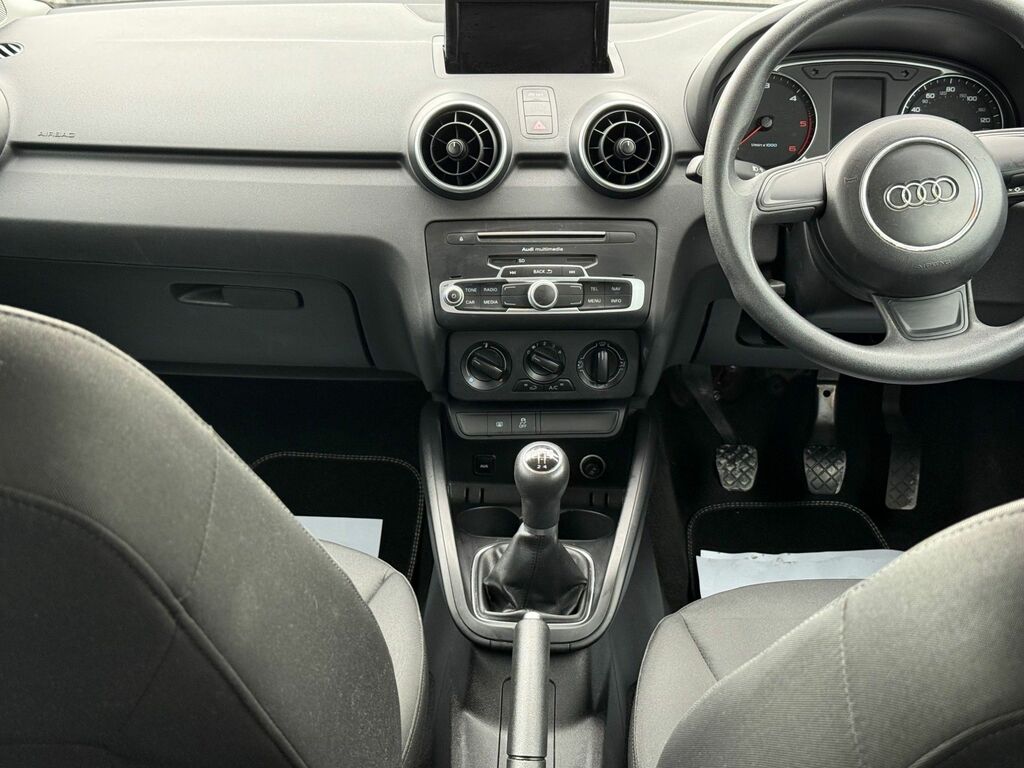 Audi A1 2016 1.6 Tdi Se Hatchback Euro 6 FT65AVX White #4