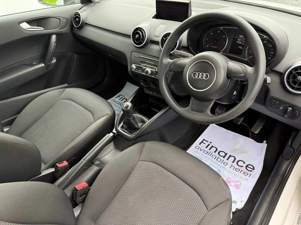 Audi A1 2016 1.6 Tdi Se Hatchback Euro 6 FT65AVX White #2