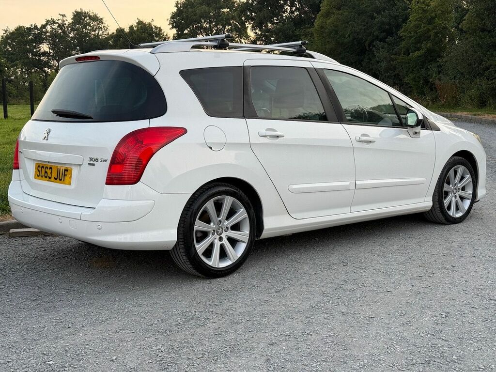 Peugeot 308 SW 2014 1.6 E-hdi Active Estate Eur White #5