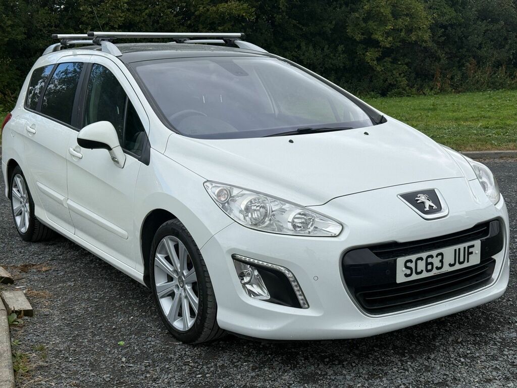 Peugeot 308 SW 2014 1.6 E-hdi Active Estate Eur White #3
