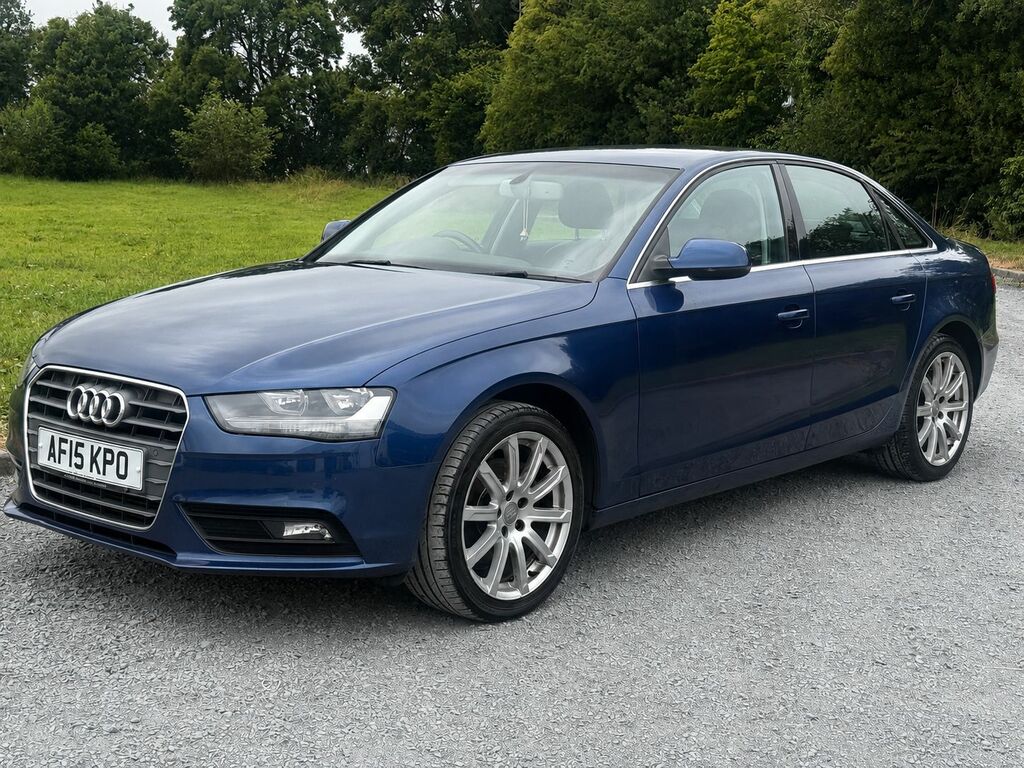 Audi A4 2015 2.0 Tdi Se Technik Saloon Multitro Blue