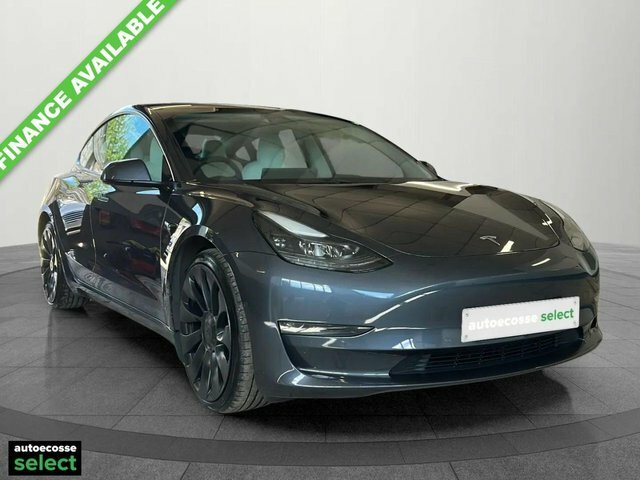 Tesla Model 3 Motor Performance Saloon Grey