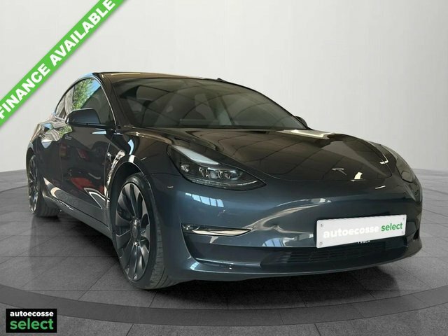 Tesla Model 3 Motor Performance Saloon Grey