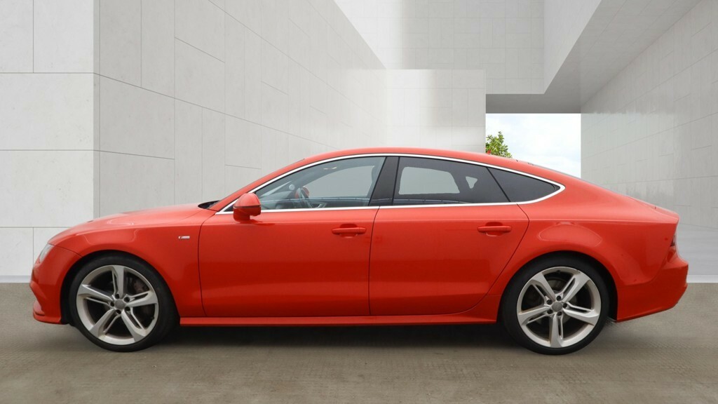 Audi A7 3.0 Tdi V6 S Line Red #6