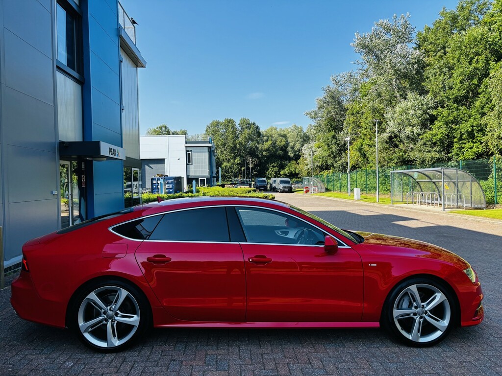 Audi A7 3.0 Tdi V6 S Line PL65KMU Red #6