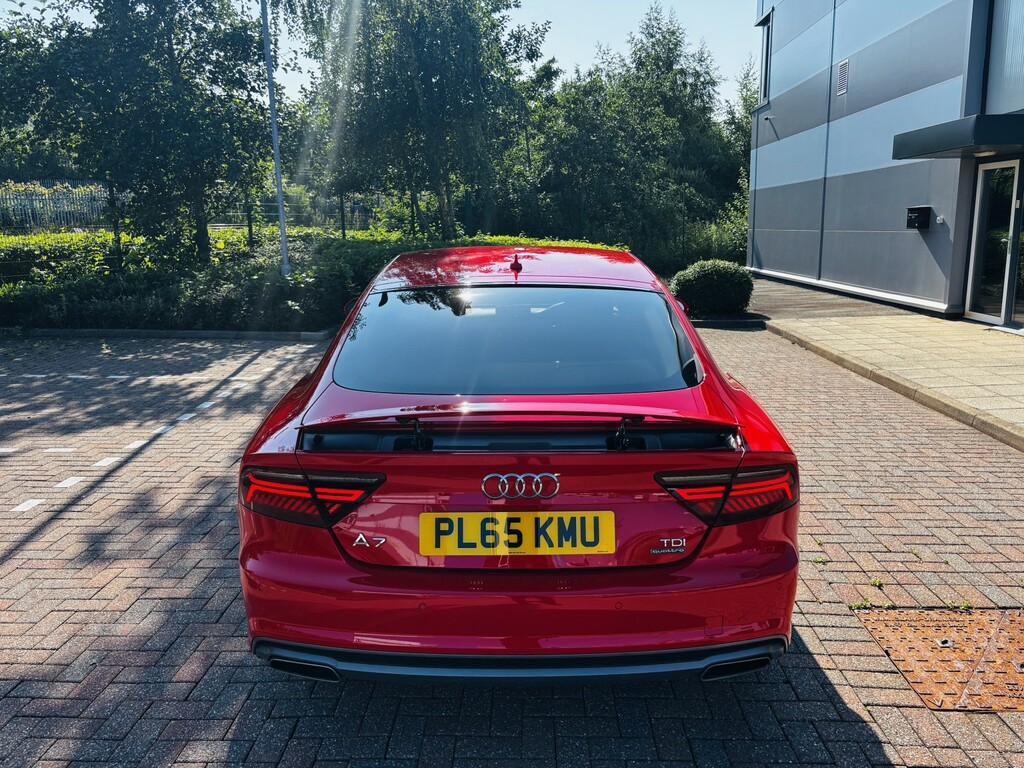Audi A7 3.0 Tdi V6 S Line PL65KMU Red #4