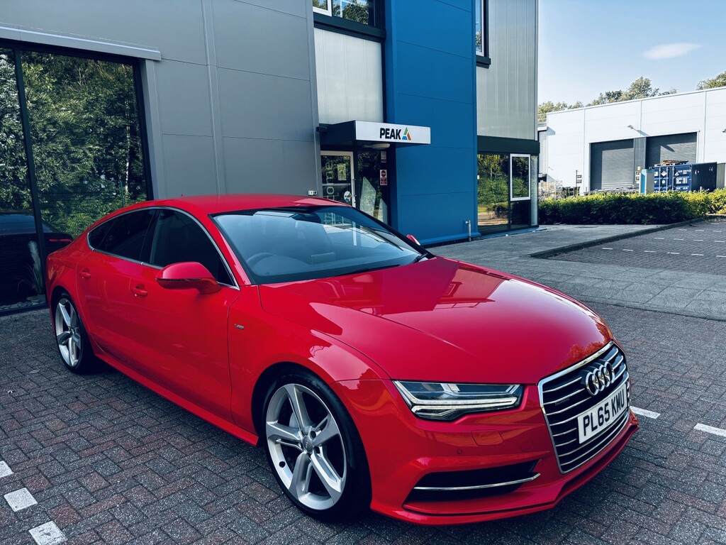 Audi A7 3.0 Tdi V6 S Line PL65KMU Red #3