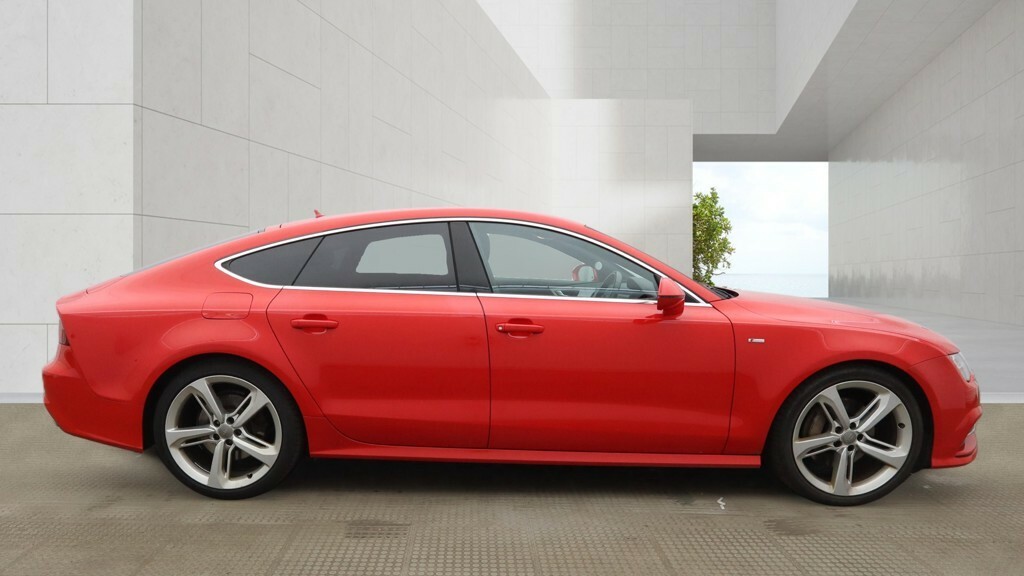 Audi A7 3.0 Tdi V6 S Line Red #5