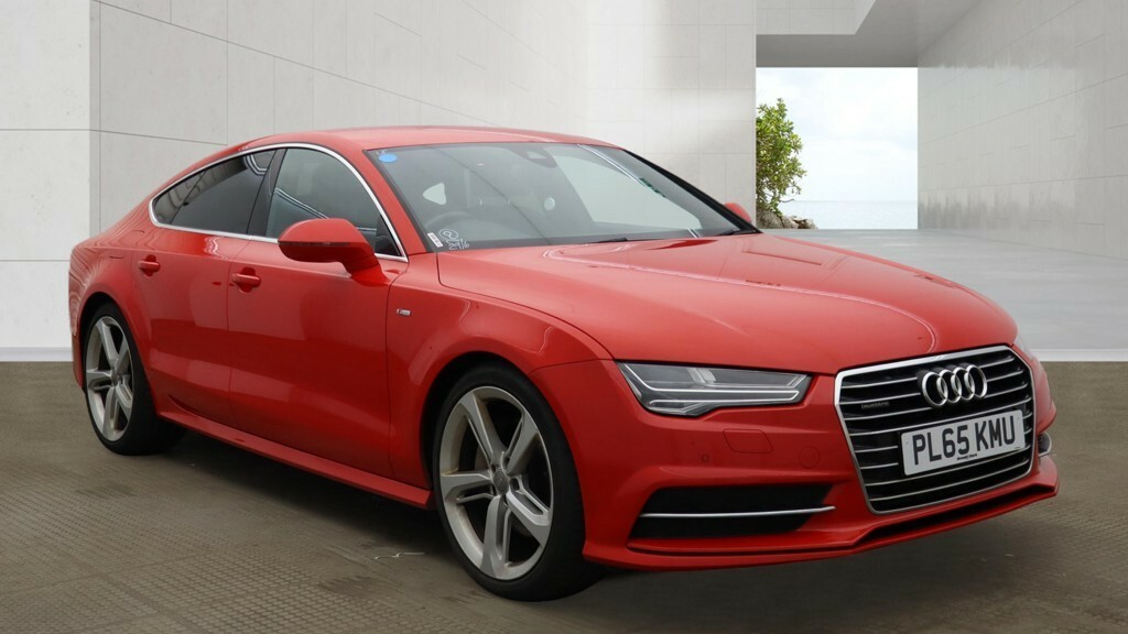 Audi A7 3.0 Tdi V6 S Line Red #2