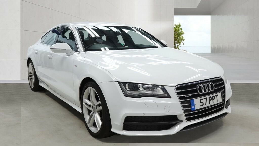 Audi A7 3.0 Bitdi V6 S Line White #2