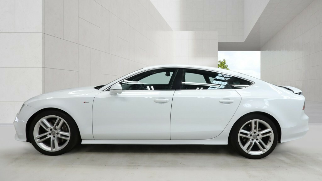 Audi A7 3.0 Bitdi V6 S Line White #5