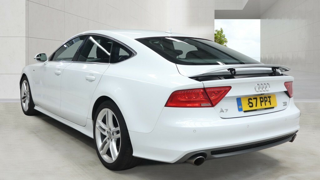 Audi A7 3.0 Bitdi V6 S Line White #3