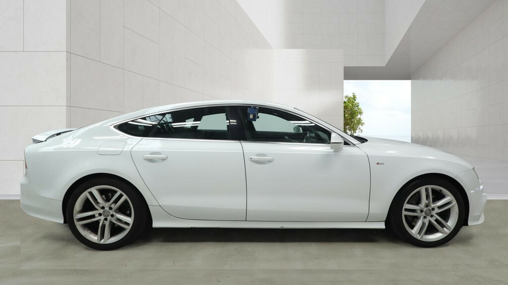 Audi A7 3.0 Bitdi V6 S Line White #6