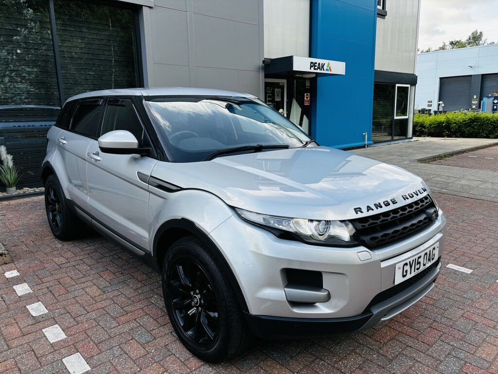 Land Rover Range Rover Evoque 2.2 Sd4 Pure Tech GY15OAG Silver #3
