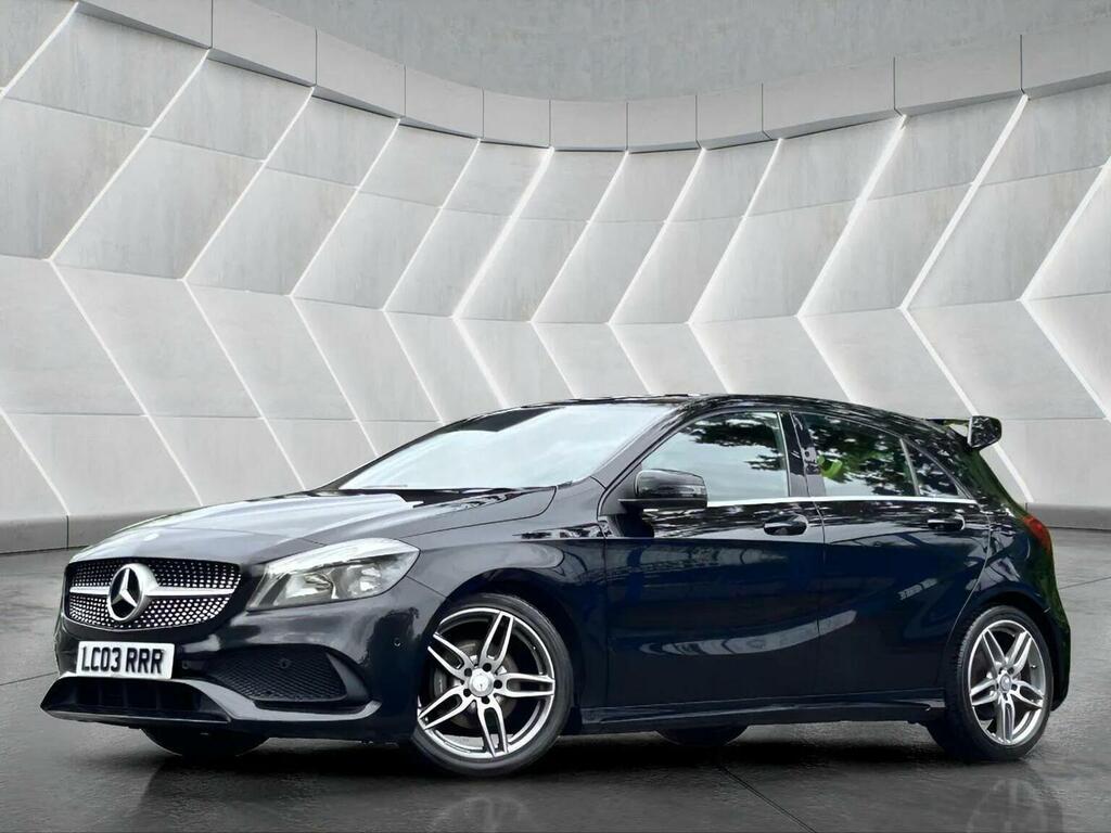 Mercedes-Benz A Class Hatchback 1.6 A160 Amg Line Executive 7G-dct Eur Black