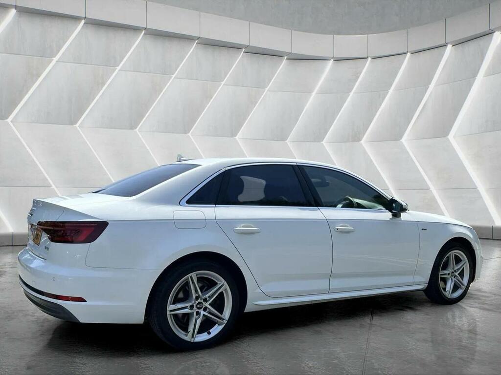 Audi A4 Saloon 1.4 Tfsi S Line S Tronic Euro 6 Ss White #6