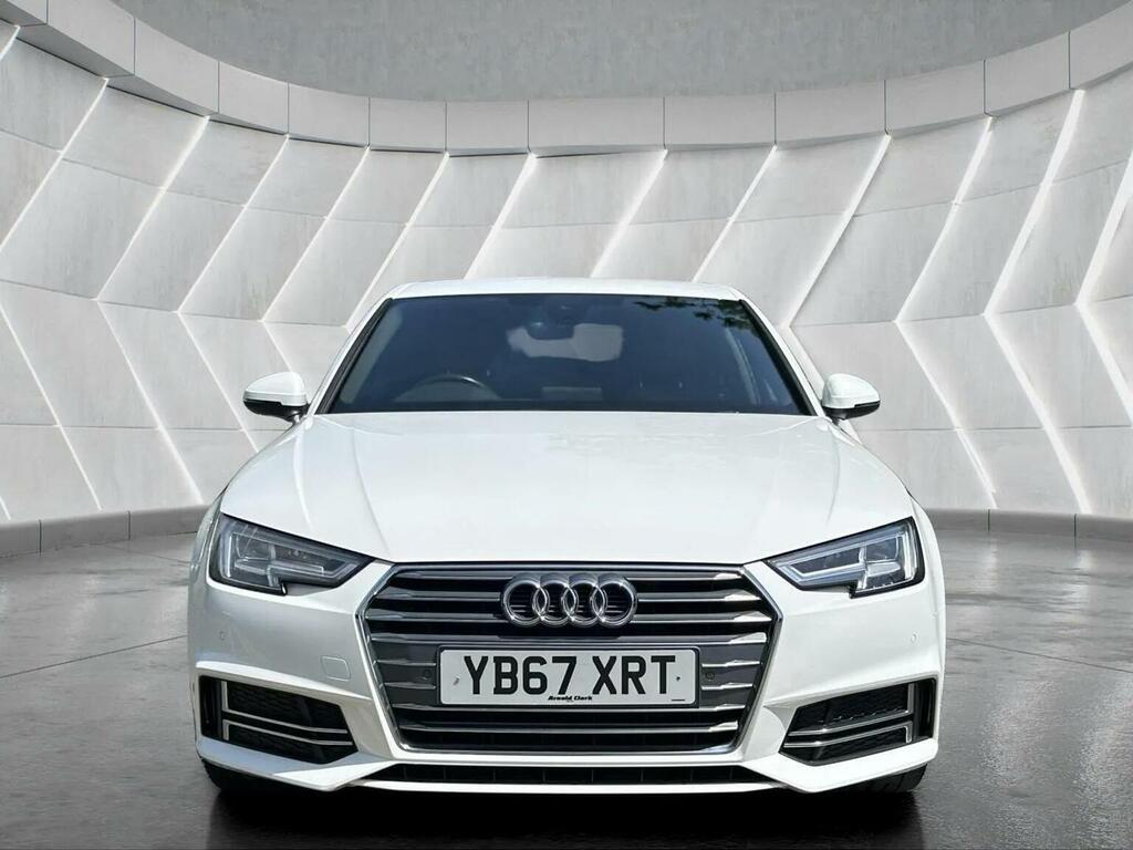 Audi A4 Saloon 1.4 Tfsi S Line S Tronic Euro 6 Ss White #2