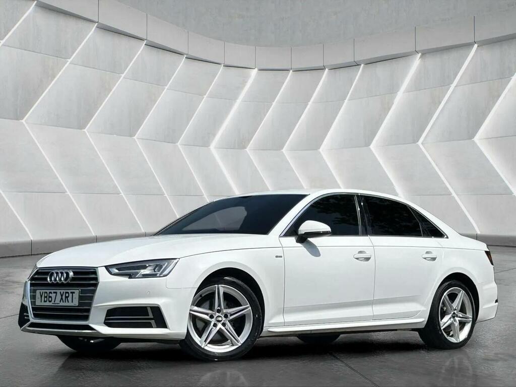 Audi A4 Saloon 1.4 Tfsi S Line S Tronic Euro 6 Ss White