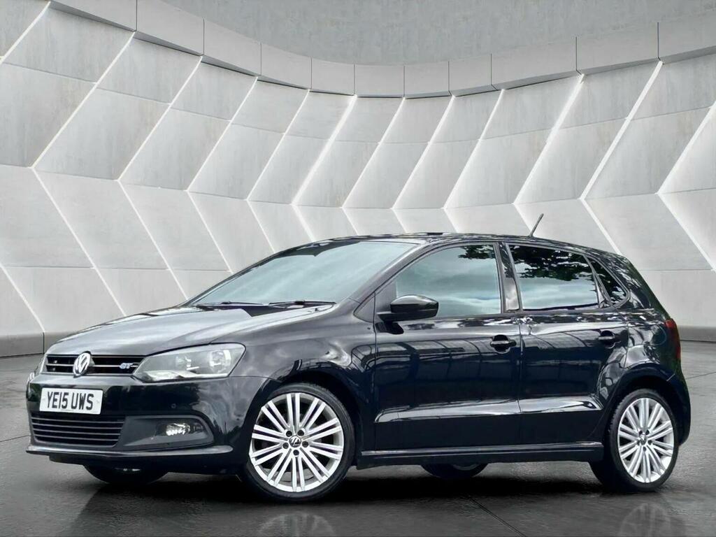 Volkswagen Polo Hatchback 1.4 Tsi Bluemotion Tech Act Bluegt Dsg E Black