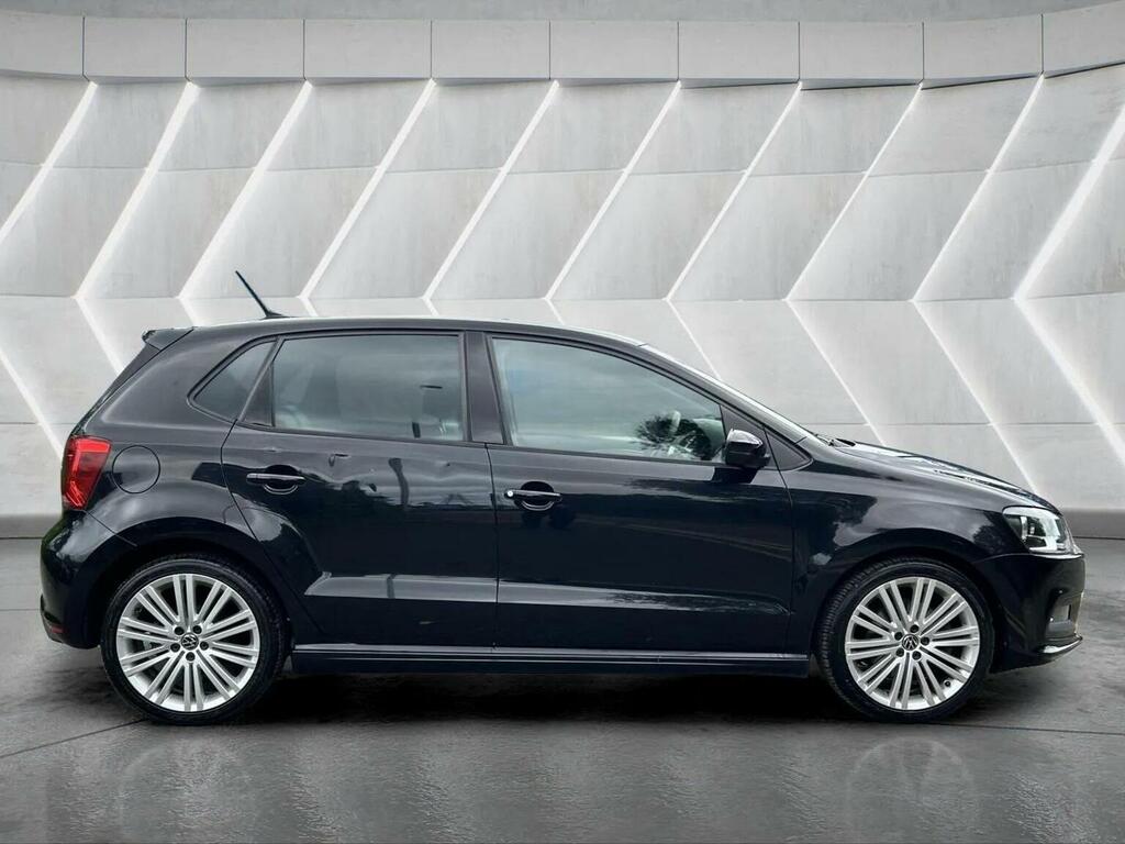 Volkswagen Polo Hatchback 1.4 Tsi Bluemotion Tech Act Bluegt Dsg E Black #5