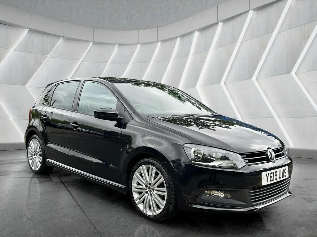Volkswagen Polo Hatchback 1.4 Tsi Bluemotion Tech Act Bluegt Dsg E Black #3