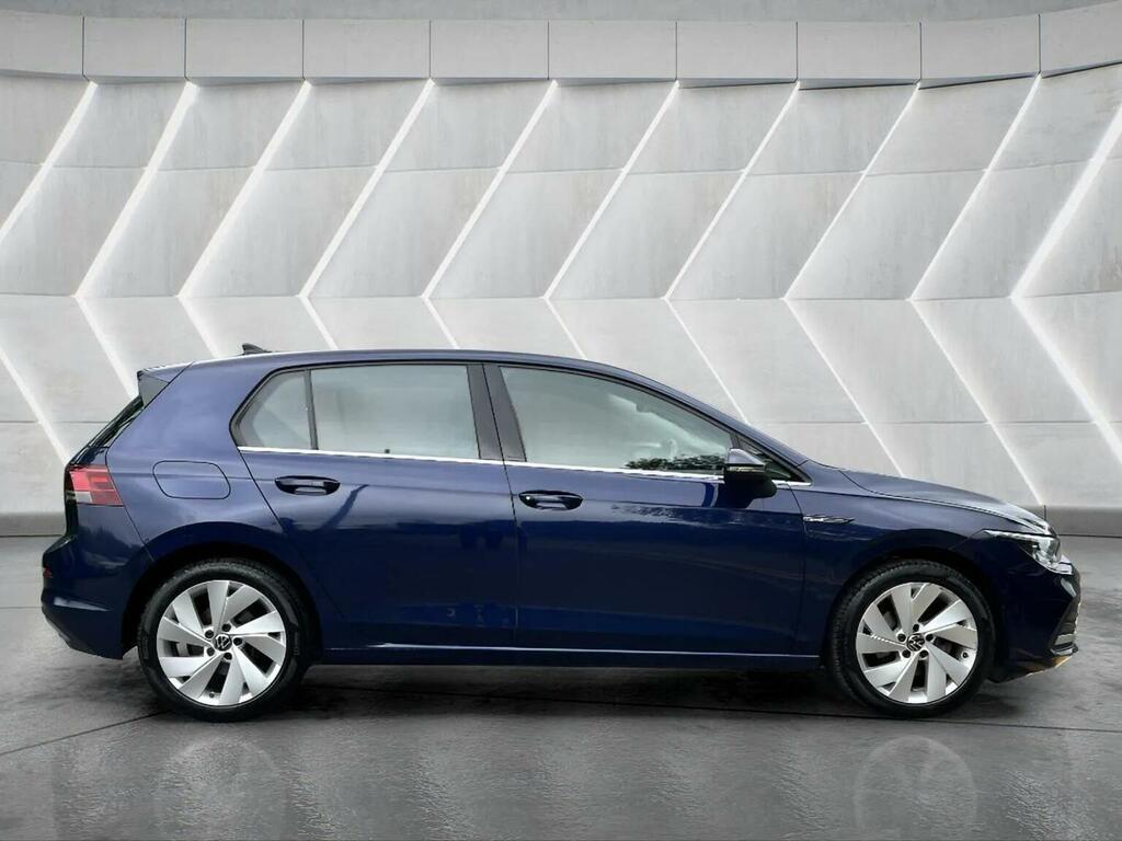Volkswagen Golf Hatchback 2.0 Tdi Style Dsg Euro 6 Ss 2020 CX70LOD Blue #5