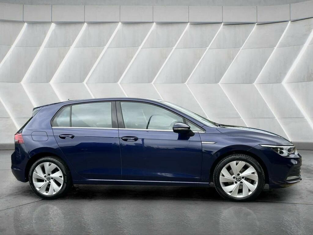 Volkswagen Golf Hatchback 2.0 Tdi Style Dsg Euro 6 Ss 2020 CX70LOD Blue #4