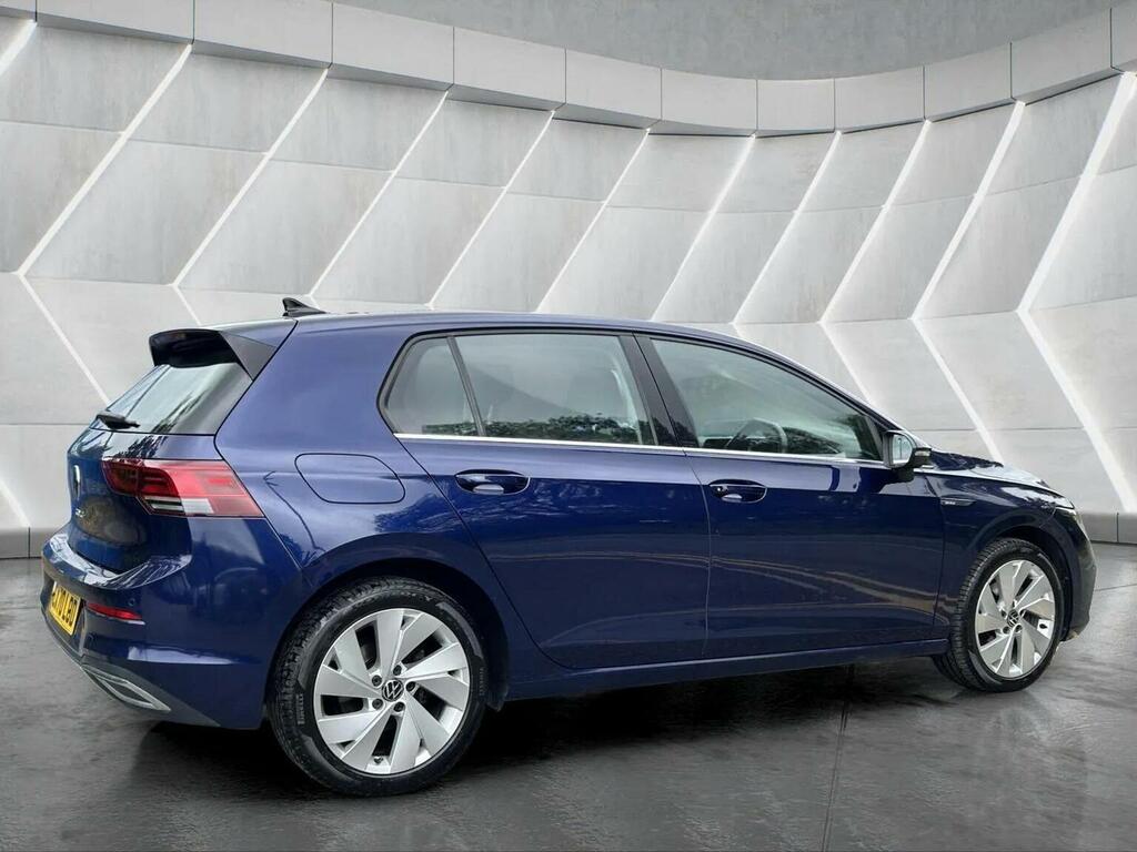 Volkswagen Golf Hatchback 2.0 Tdi Style Dsg Euro 6 Ss 2020 CX70LOD Blue #6