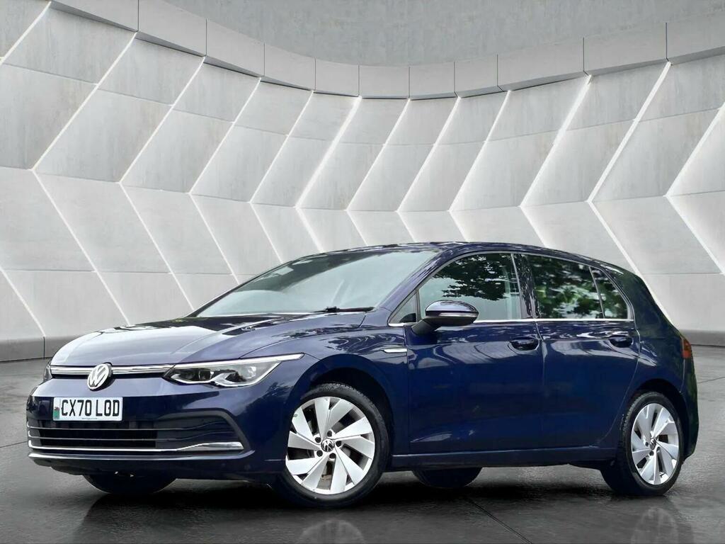 Volkswagen Golf Hatchback 2.0 Tdi Style Dsg Euro 6 Ss 2020 Blue