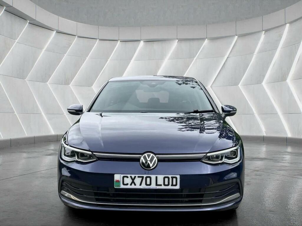 Volkswagen Golf Hatchback 2.0 Tdi Style Dsg Euro 6 Ss 2020 CX70LOD Blue #2