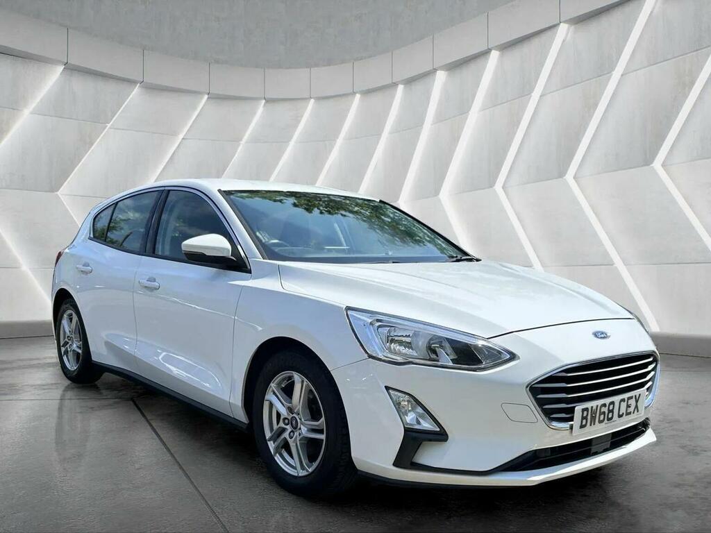 Ford Focus Hatchback 1.5 Ecoblue Zetec Euro 6 Ss 2019 BW68CEX White #3