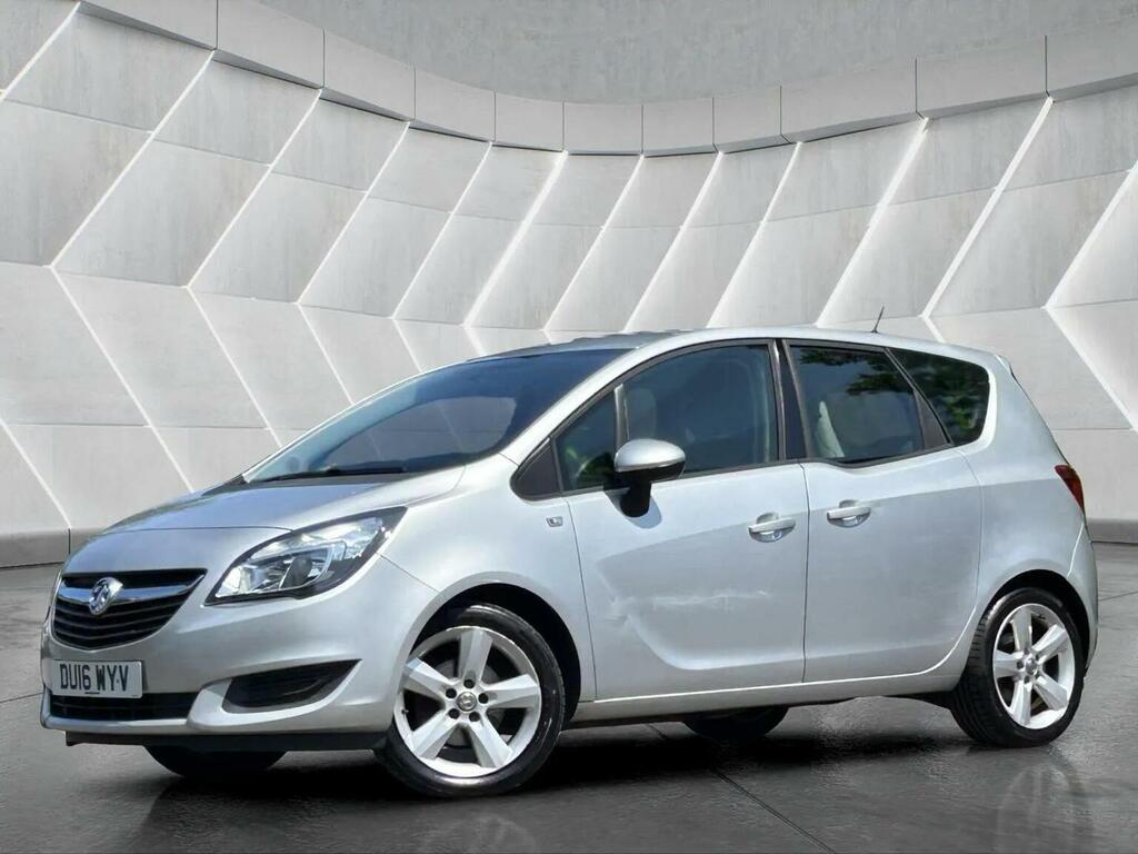 Vauxhall Meriva Mpv 1.4I Exclusiv Euro 6 201616 Silver