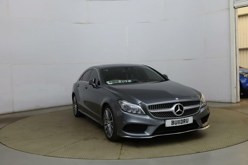 Mercedes-Benz CLS 3.0 Cls350d V6 Amg Line Premium Plus Coupe G-tro Grey #3