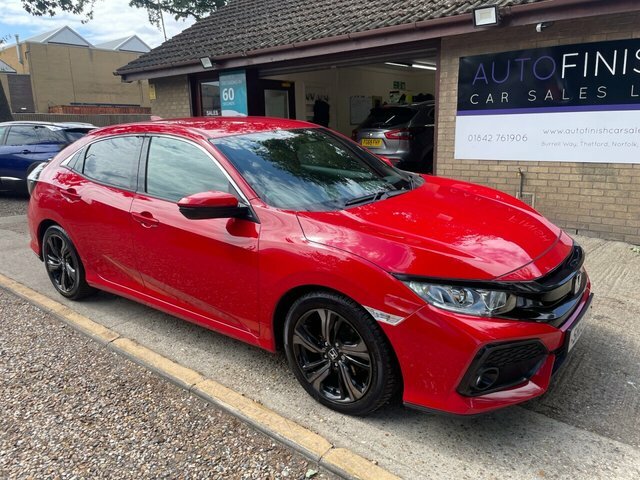 Honda Civic 1.6 I-dtec Sr Hatchback Euro 6 Red