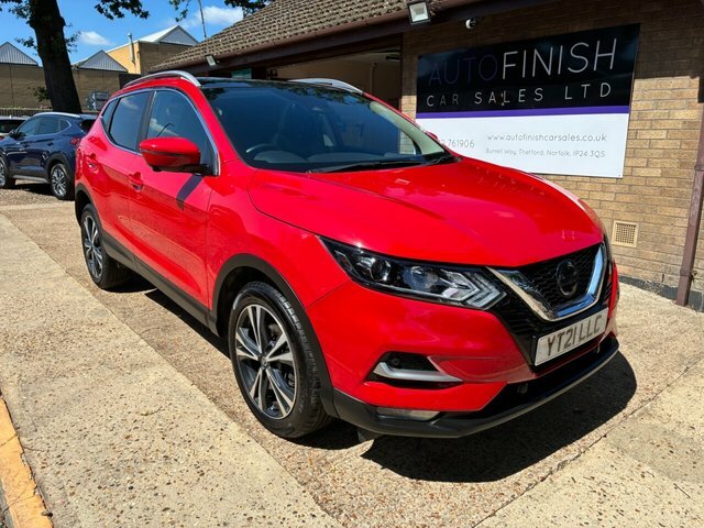Nissan Qashqai 1.3 Dig-t N-connecta Suv Euro 6 Red