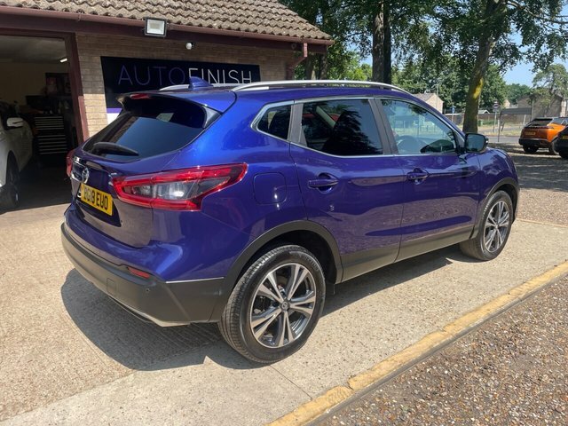 Nissan Qashqai 1.2 Dig-t N-connecta Suv Euro 6 BG18EUO Blue #6