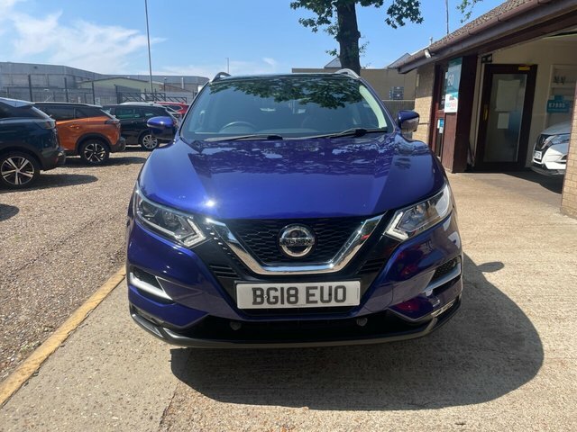 Nissan Qashqai 1.2 Dig-t N-connecta Suv Euro 6 BG18EUO Blue #4