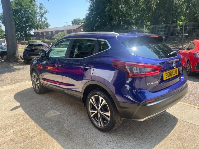 Nissan Qashqai 1.2 Dig-t N-connecta Suv Euro 6 BG18EUO Blue #5