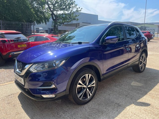 Nissan Qashqai 1.2 Dig-t N-connecta Suv Euro 6 BG18EUO Blue #2