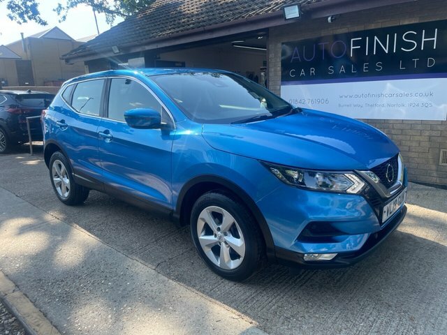 Nissan Qashqai 1.3 Dig-t Acenta Premium Suv Eur Blue