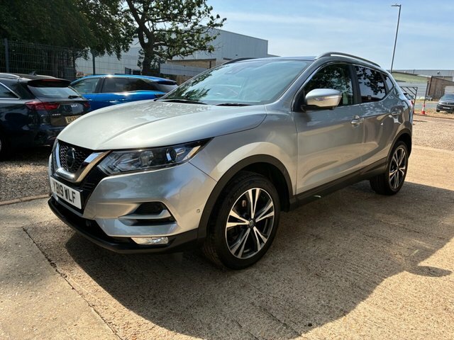 Nissan Qashqai 1.3 Dig-t N-connecta Suv Euro 6 YB19WLF Silver #3
