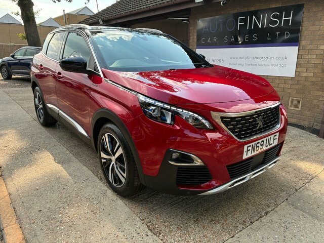 Peugeot 3008 1.2 Puretech Gt Line Suv Euro 6 Red