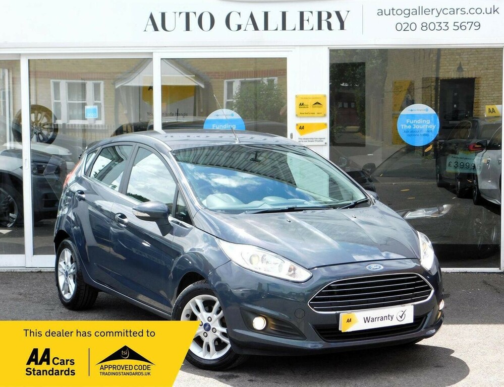 Ford Fiesta 1.0T Ecoboost Zetec Powershift Euro 5 Grey